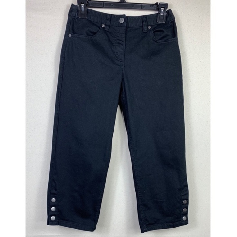Talbots | Black Capri Jeans.